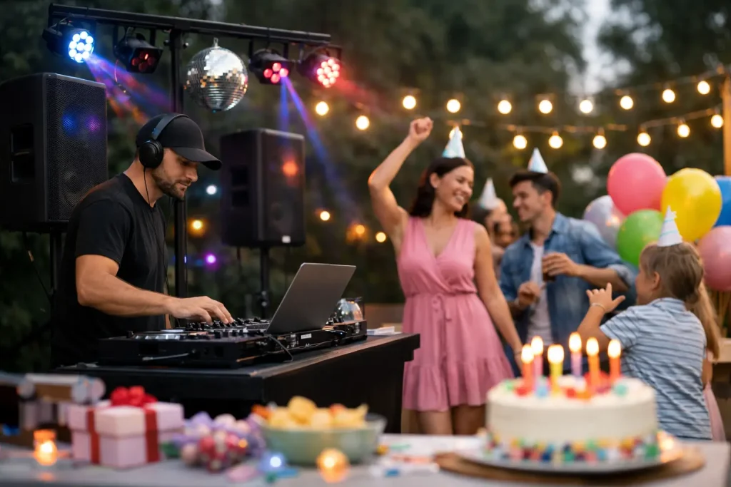 Mobile Disco for Birthday Party Planning