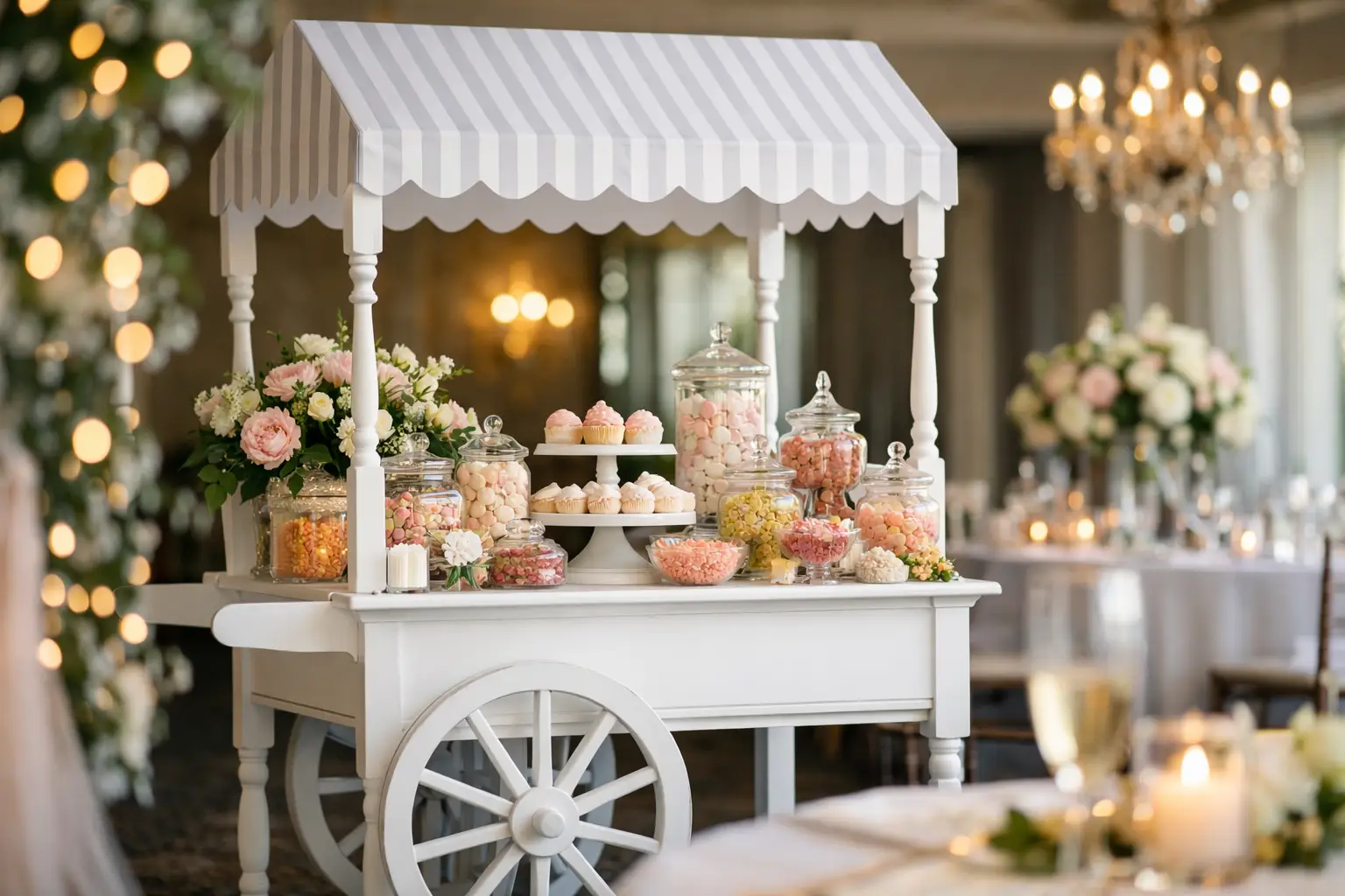 Sweet Cart Hire Birmingham for Stylish Events