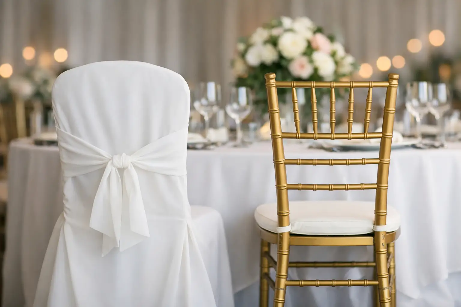 Chair Covers or Chiavari Chairs?