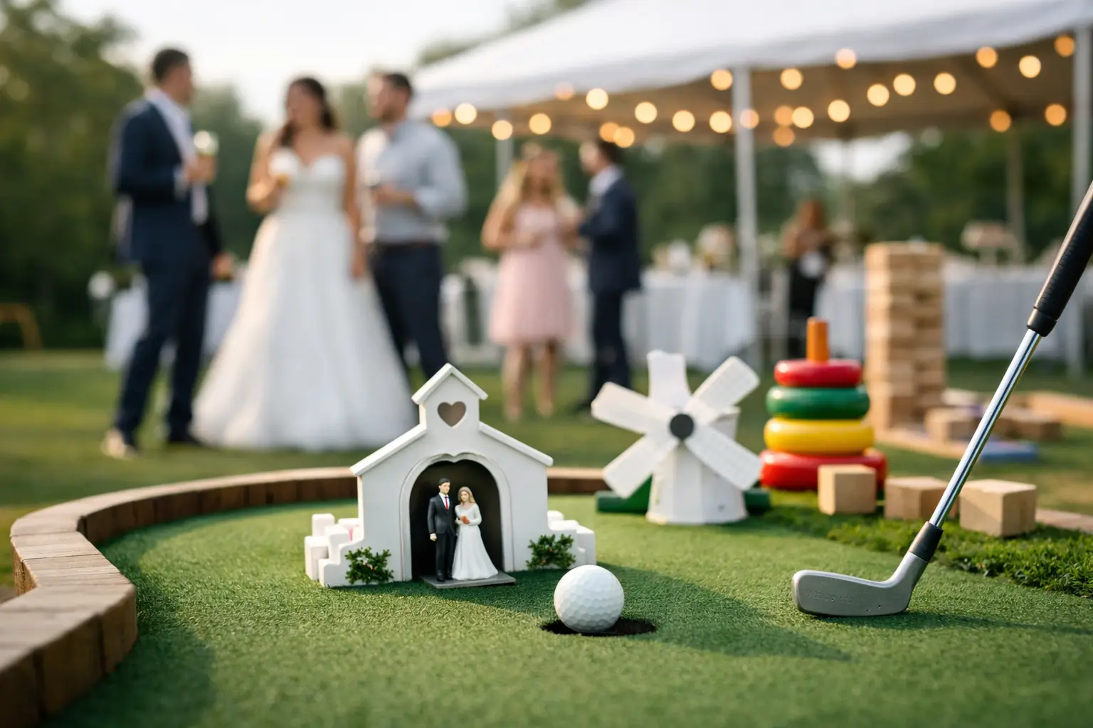 Mini Golf and Party Games for Weddings