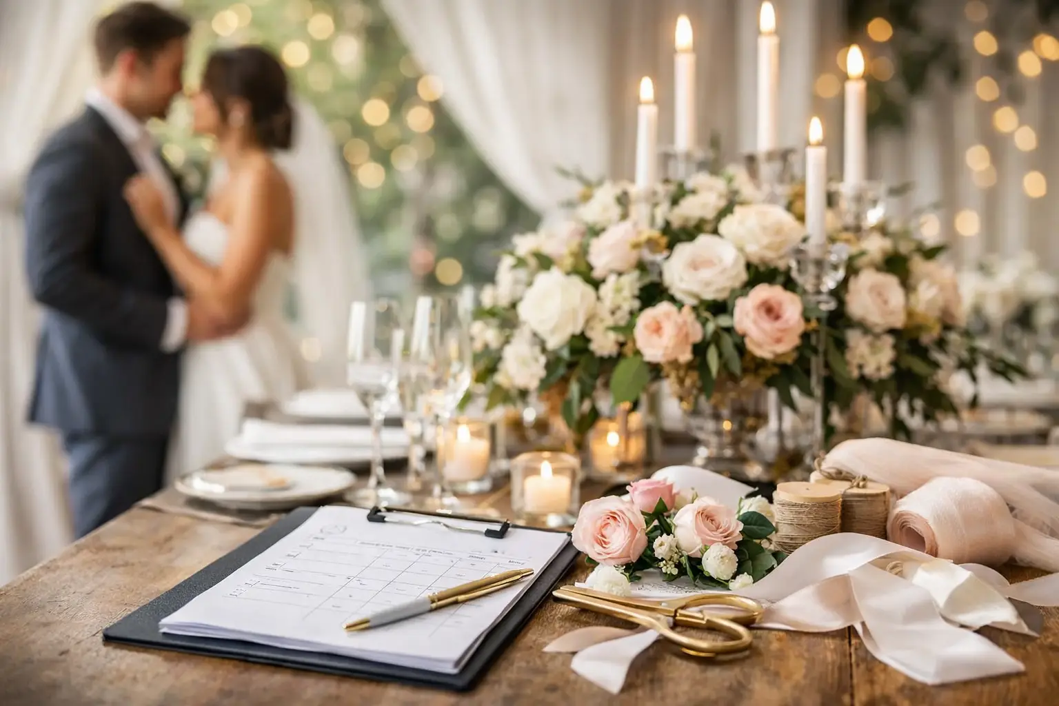 When to Book Wedding Decor for Your Day