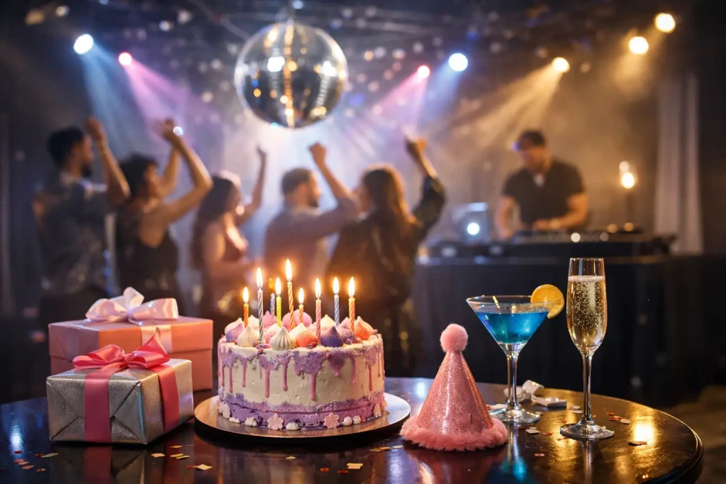 Birthday Disco Package Example for Any Venue