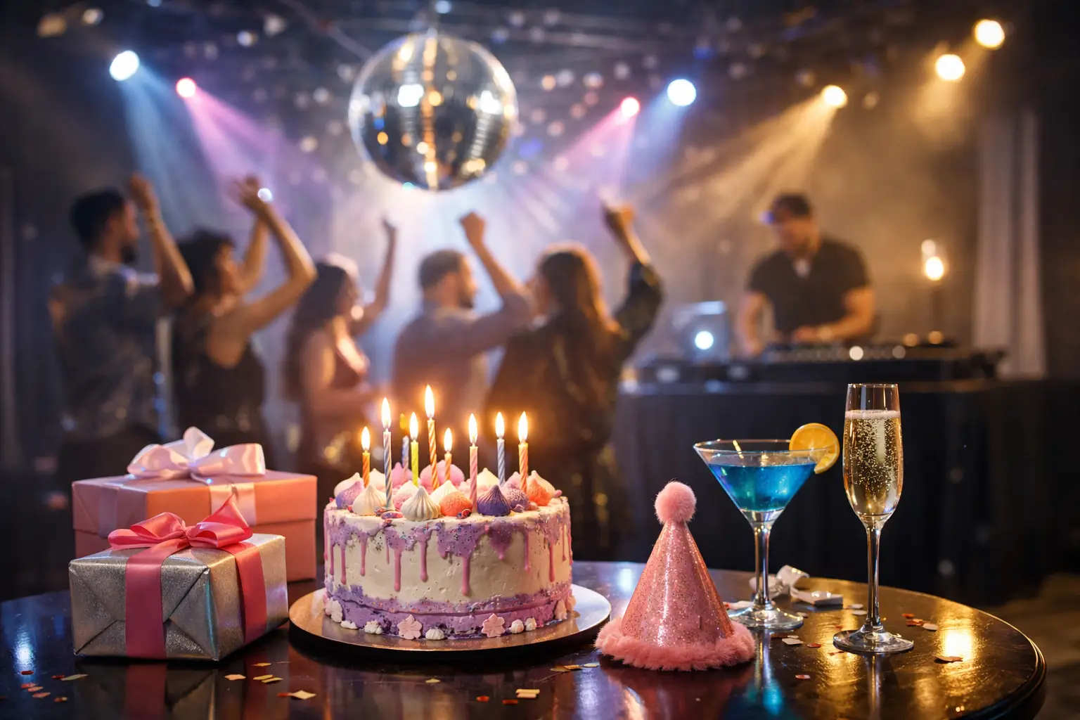 Birthday Disco Package Example for Any Venue