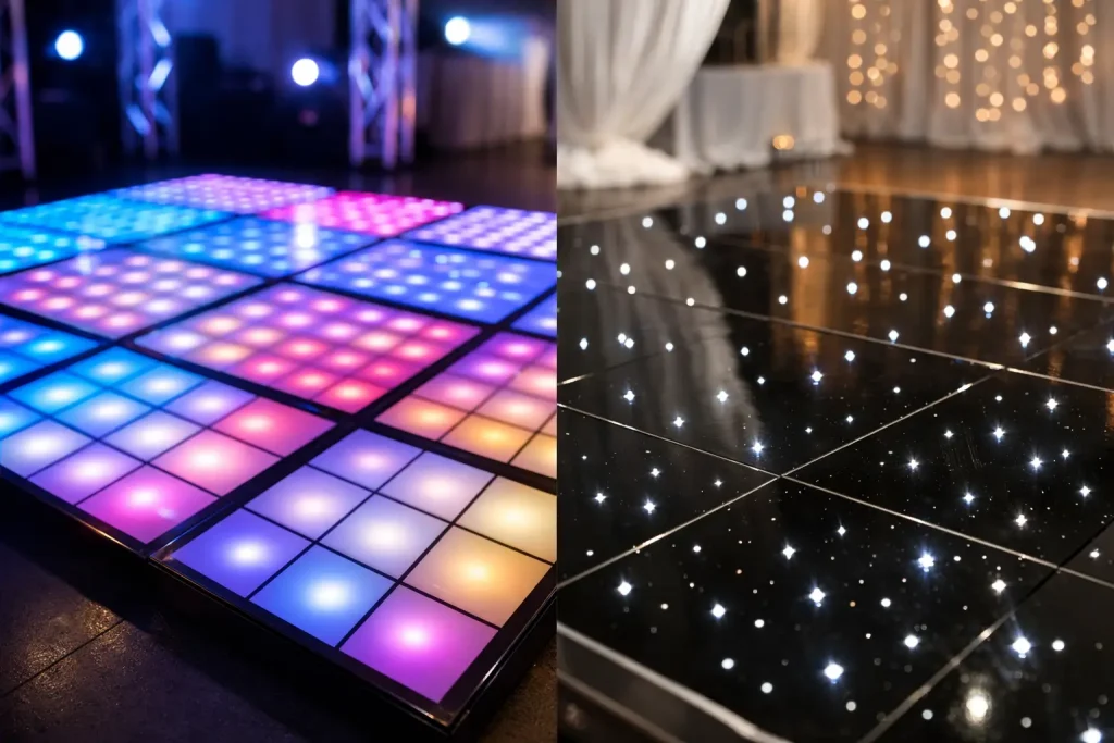 LED Dance Floor vs Starlit Floor: Which Suits You?