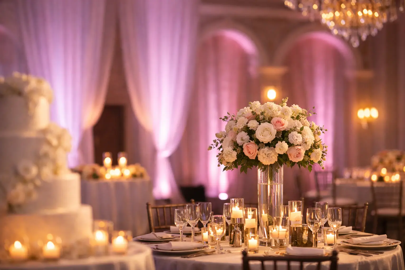 Uplighting for Wedding Venues That Works