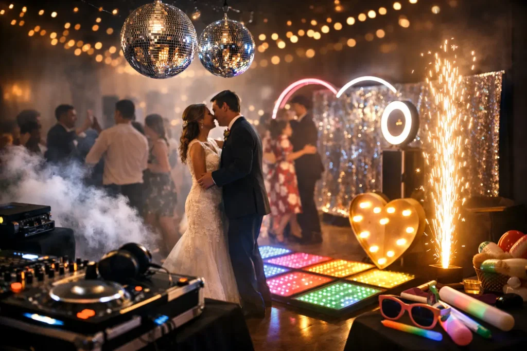 10 Best Wedding Disco Add Ons for Your Reception