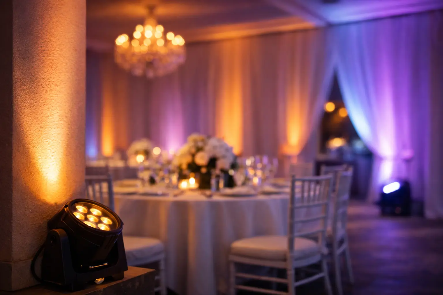 Your Guide to Venue Uplighting Hire for Events