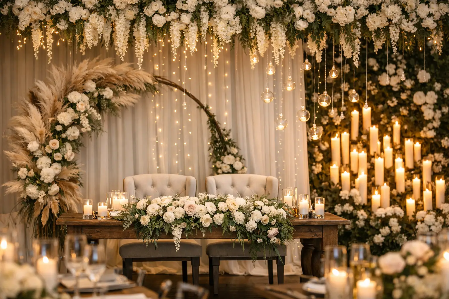 Wedding Backdrops That Transform Your Reception
